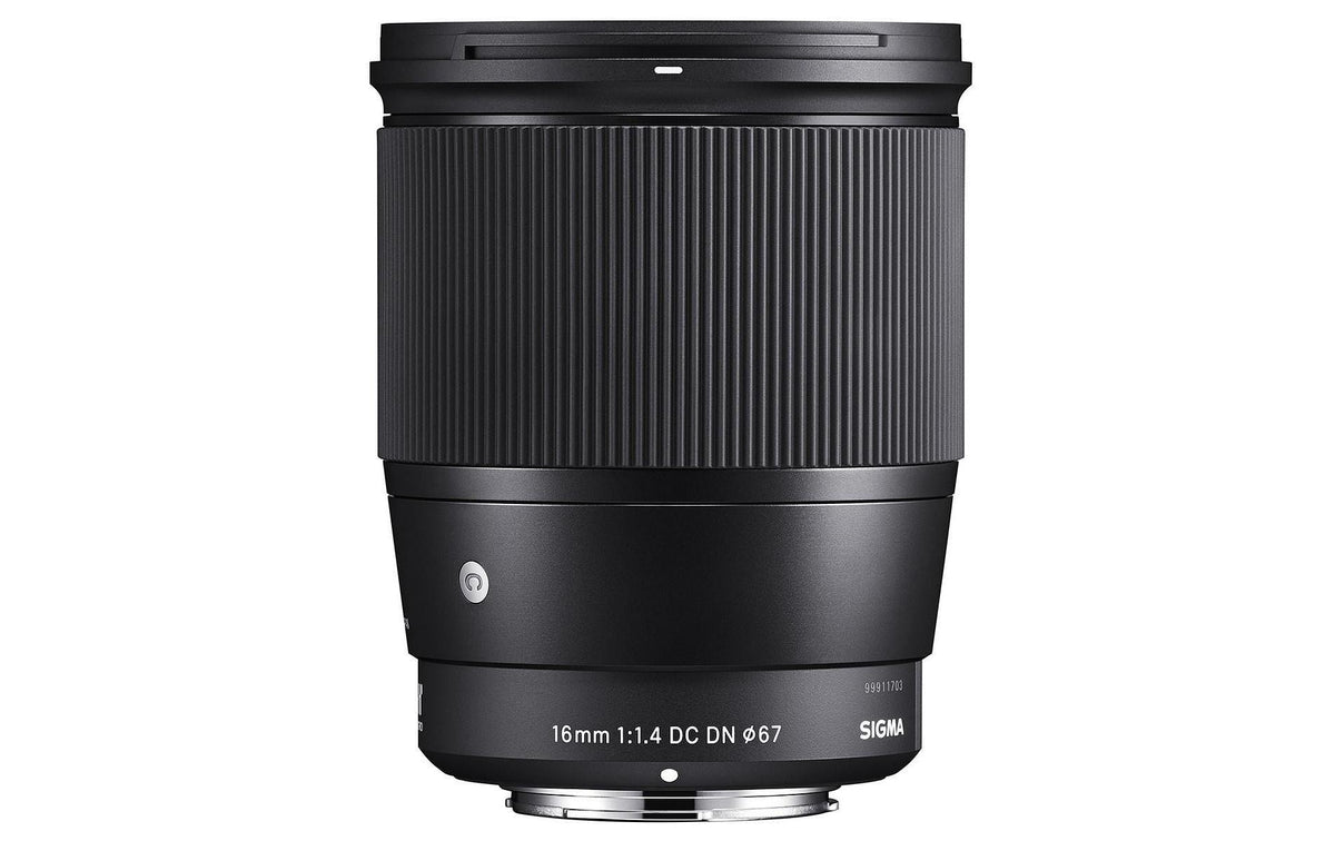 Sigma 16mm f/1.4 DC DN C CA-M Objektiv – für Canon EF-M (APS-C)