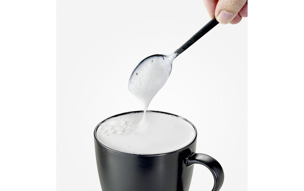 Severin Milchaufschäumer SM 3584 – 200 ml, 450 W, Teflonbeschichtet – Schwarz/Edelstahl