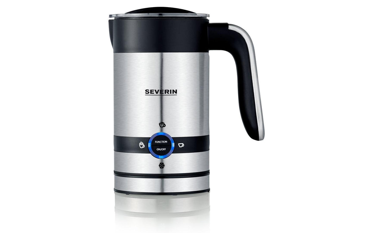Severin Milchaufschäumer SM 3584 – 200 ml, 450 W, Teflonbeschichtet – Schwarz/Edelstahl