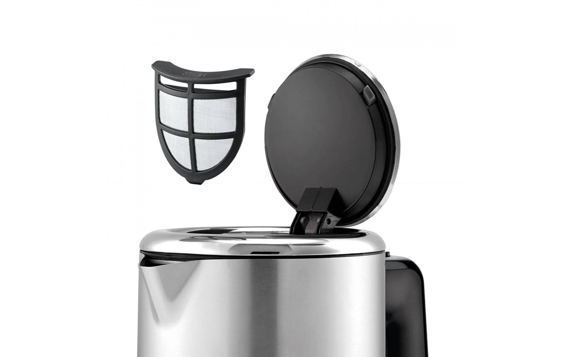 WMF LONO Wasserkocher – 1,6 l, Edelstahl, 2400 W, 360° Sockel