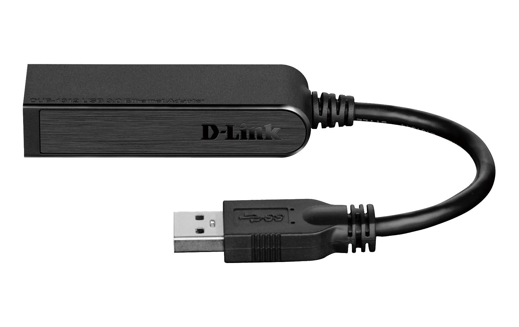 D-Link DUB-1312 Netzwerkadapter USB zu RJ-45 – 1 Gbit/s, 1× RJ-45 – Schwarz