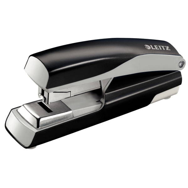Leitz NeXXt 5523 – Hefter, 40 Blatt, für 24/6, 26/6, 24/8, Flat-Clinch, Einlegetiefe 38 mm, schwarz