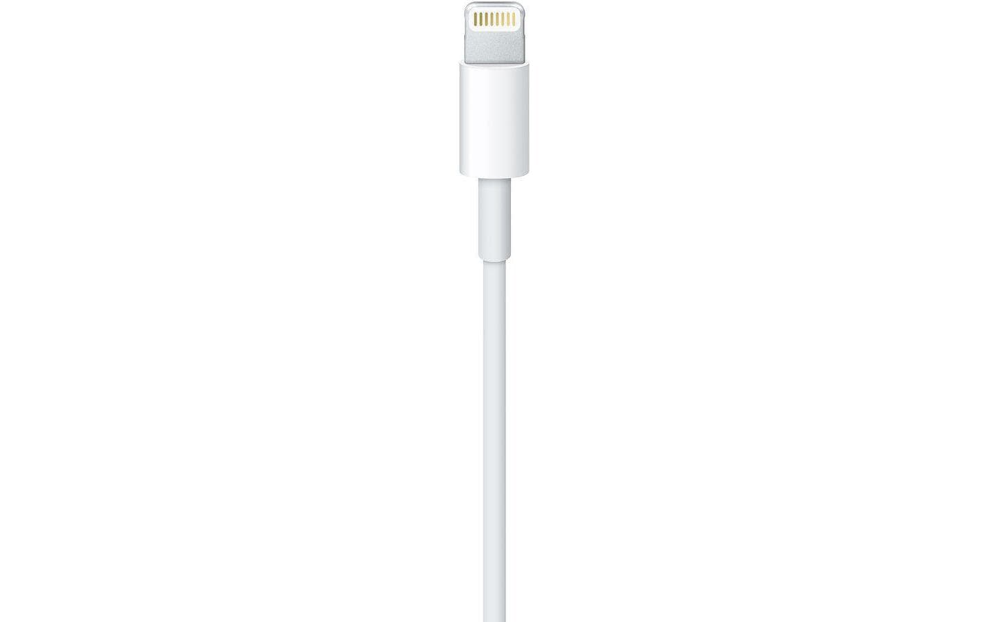 Apple USB-A auf Lightning Kabel, 2 m, Weiss, MFi-zertifiziert