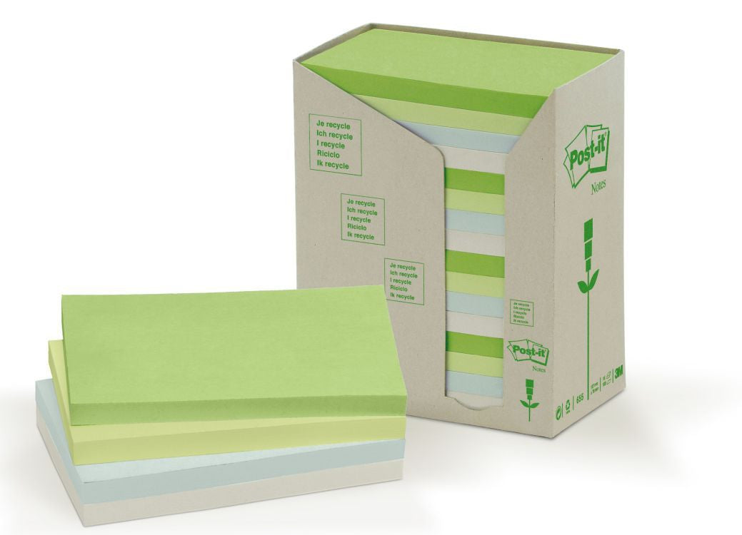 3M Haftetiketten – rechteckig 127 × 76 mm, 16 Blätter (100 Stk.)