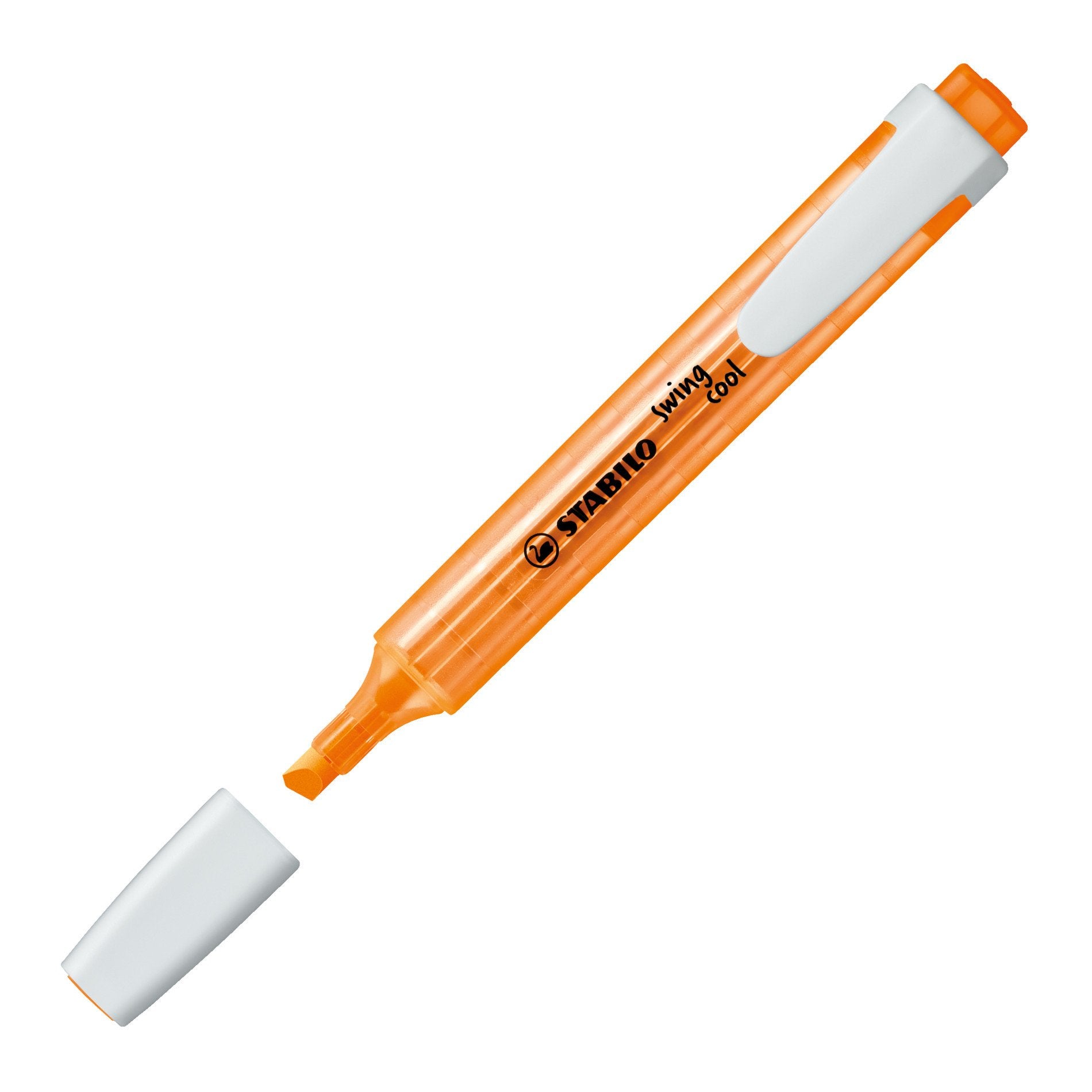 STABILO Swing Cool Textmarker Orange – Keilspitze, 1–4 mm