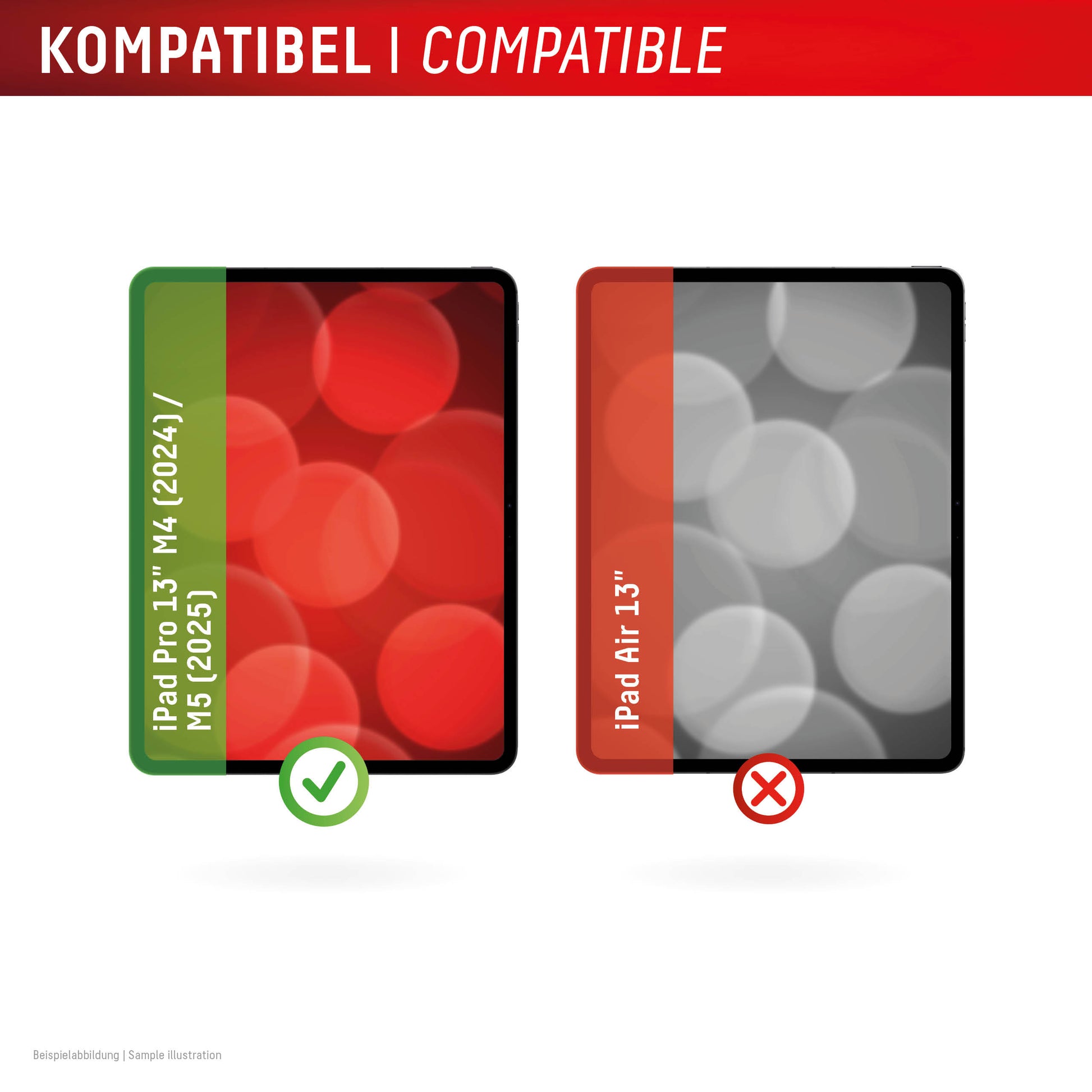 Displex Panzerglas für iPad Pro 13" (2024/2025) – 10H, kratzresistent