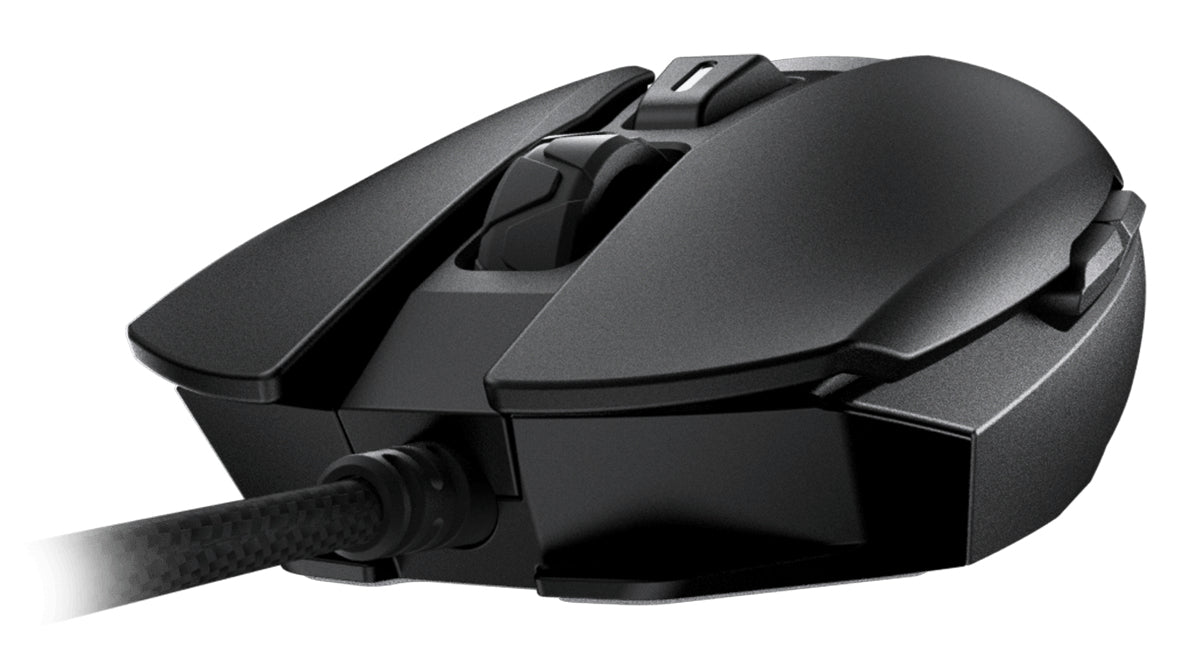 COUGAR Gaming COUGAR AIRBLADER – Gaming-Maus – Kabelgebunden (USB‑A), 16000 DPI, Beidhändig, Schwarz