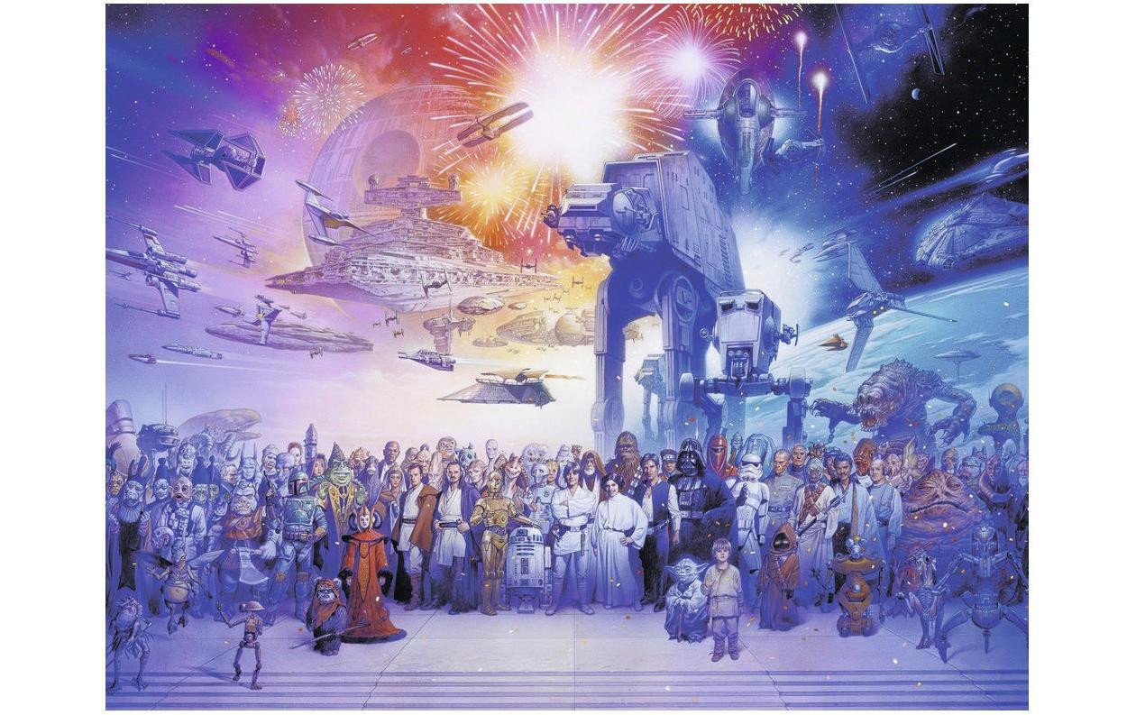 Ravensburger Puzzle Star Wars Universum – 2000 Teile – 98 × 75 cm – ab 14 Jahren