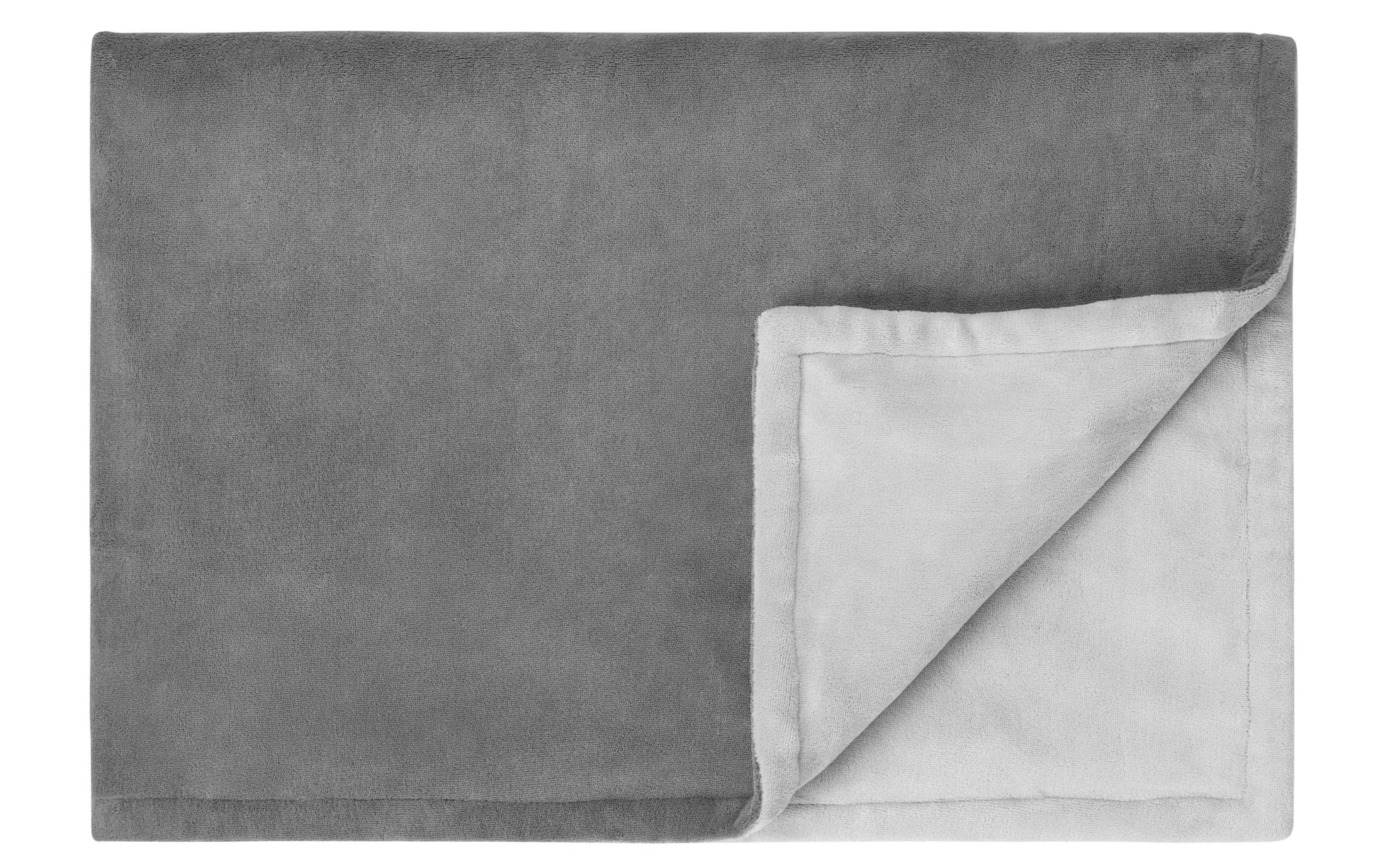 Medisana Wärmedecke – 4 Stufen, Abschaltautomatik – 130 × 180 cm – Grau – Flauschfaser, OEKO-TEX STANDARD 100