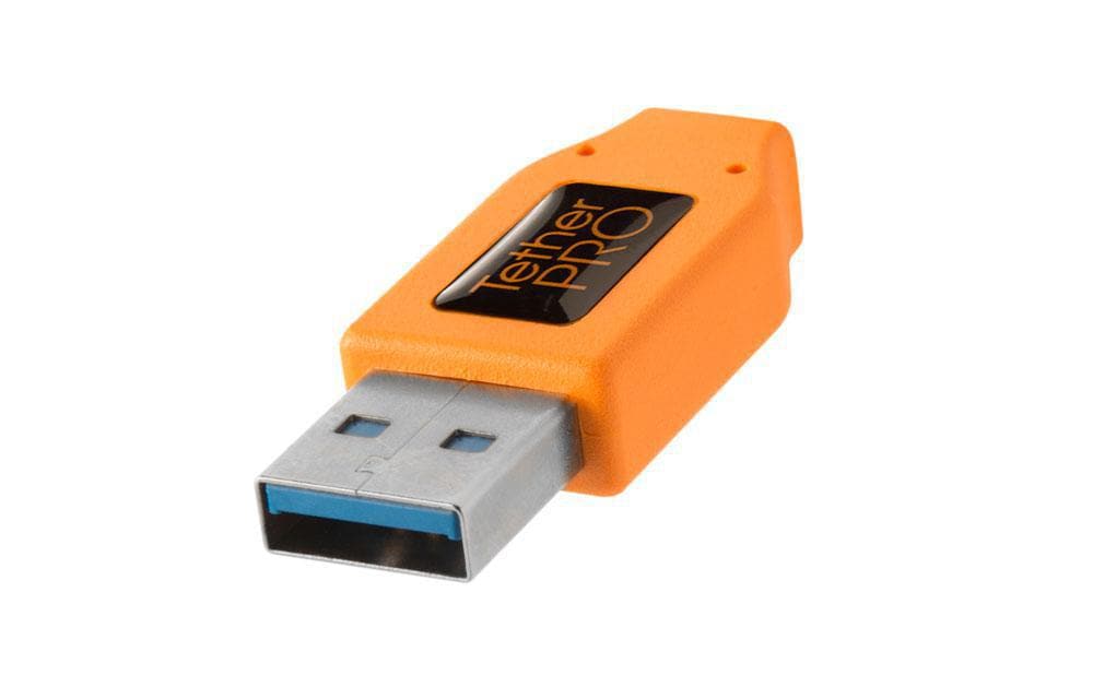 Tether Tools USB-Kabel, USB-A zu Micro-USB, 4,6 m, für Canon 5DS, Canon 5DS R, Canon EOS 1D X Mark II und andere