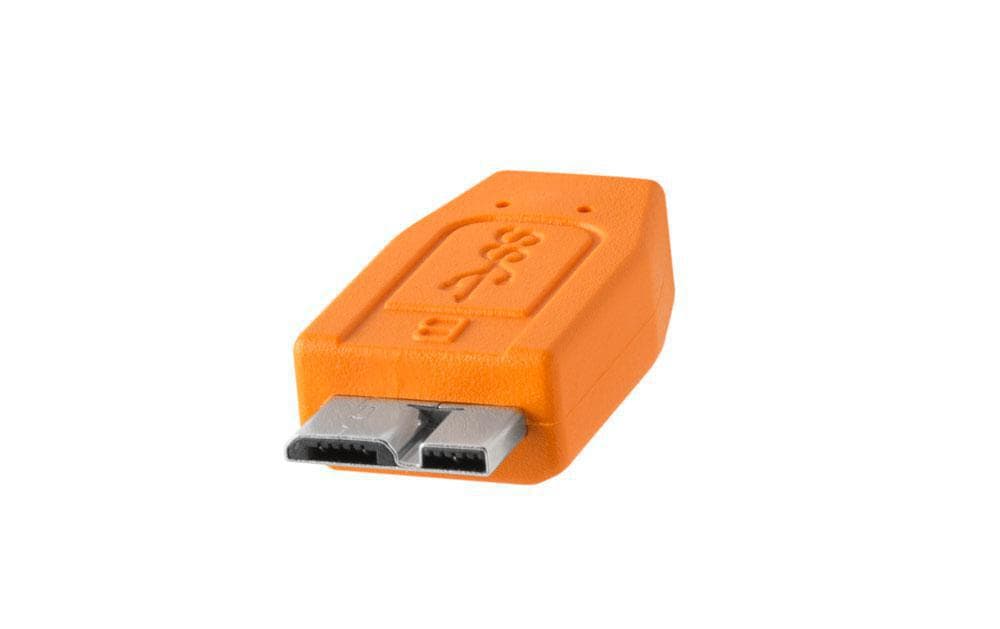 Tether Tools USB-Kabel, USB-A zu Micro-USB, 4,6 m, für Canon 5DS, Canon 5DS R, Canon EOS 1D X Mark II und andere