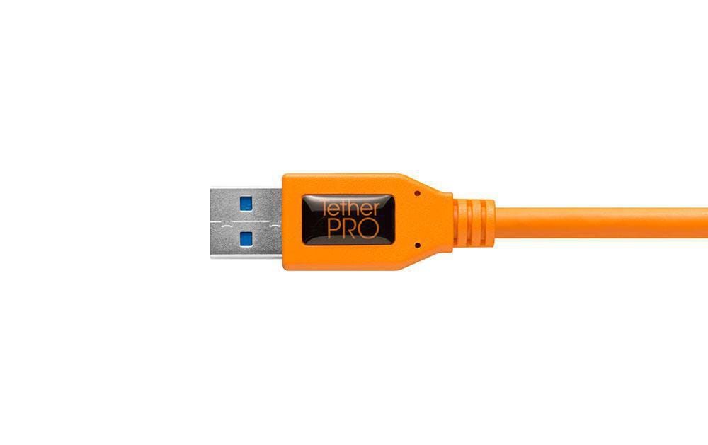 Tether Tools USB-Kabel, USB-A zu Micro-USB, 4,6 m, für Canon 5DS, Canon 5DS R, Canon EOS 1D X Mark II und andere