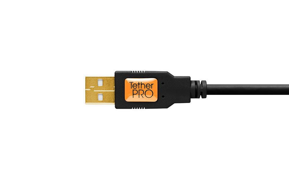 Tether Tools USB-Kabel, USB-A zu Mini-USB, 4,6 m, USB 2.0
