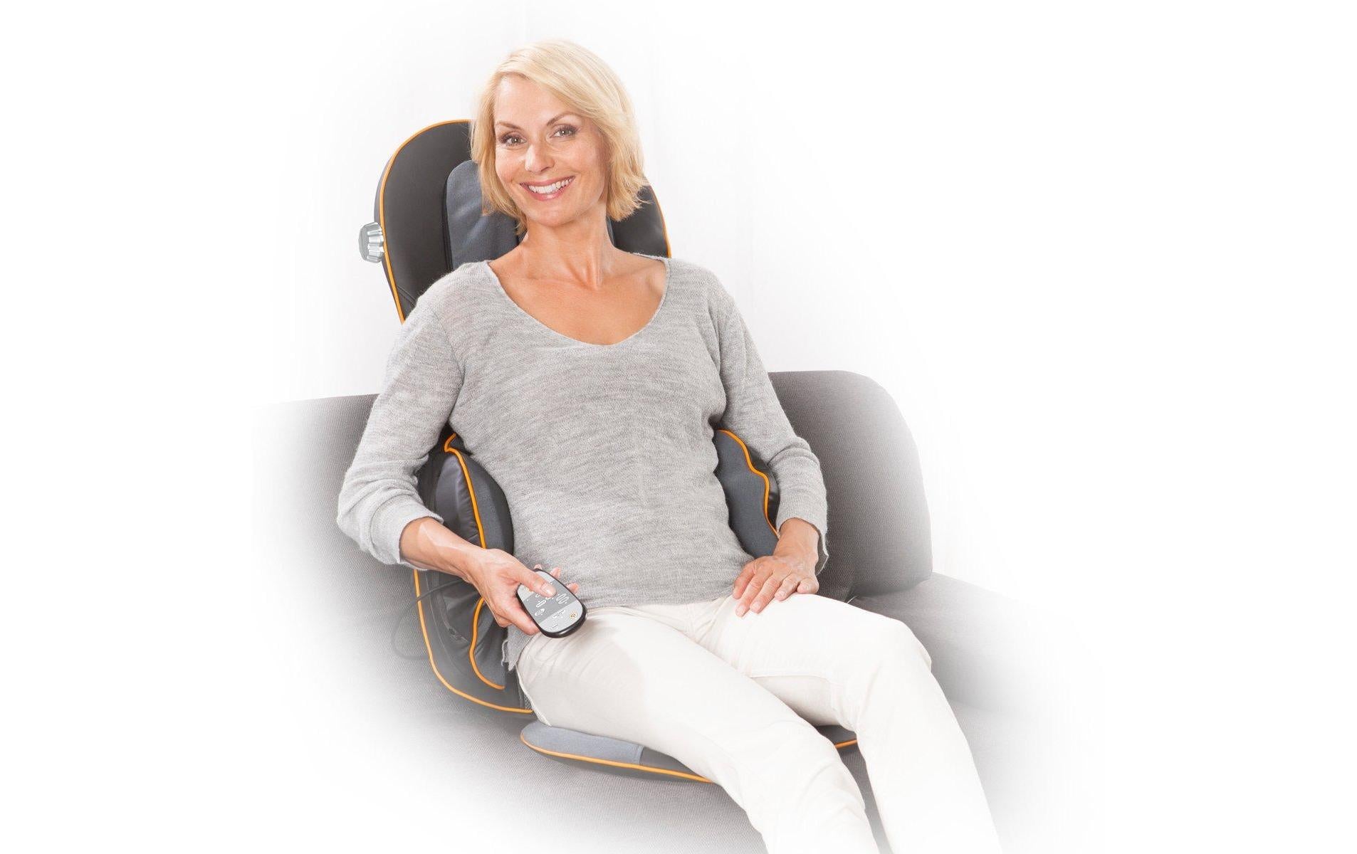 Medisana Massagesitzauflage MC825 – Perkussionsmassage, Shiatsu, mit Wärmefunktion