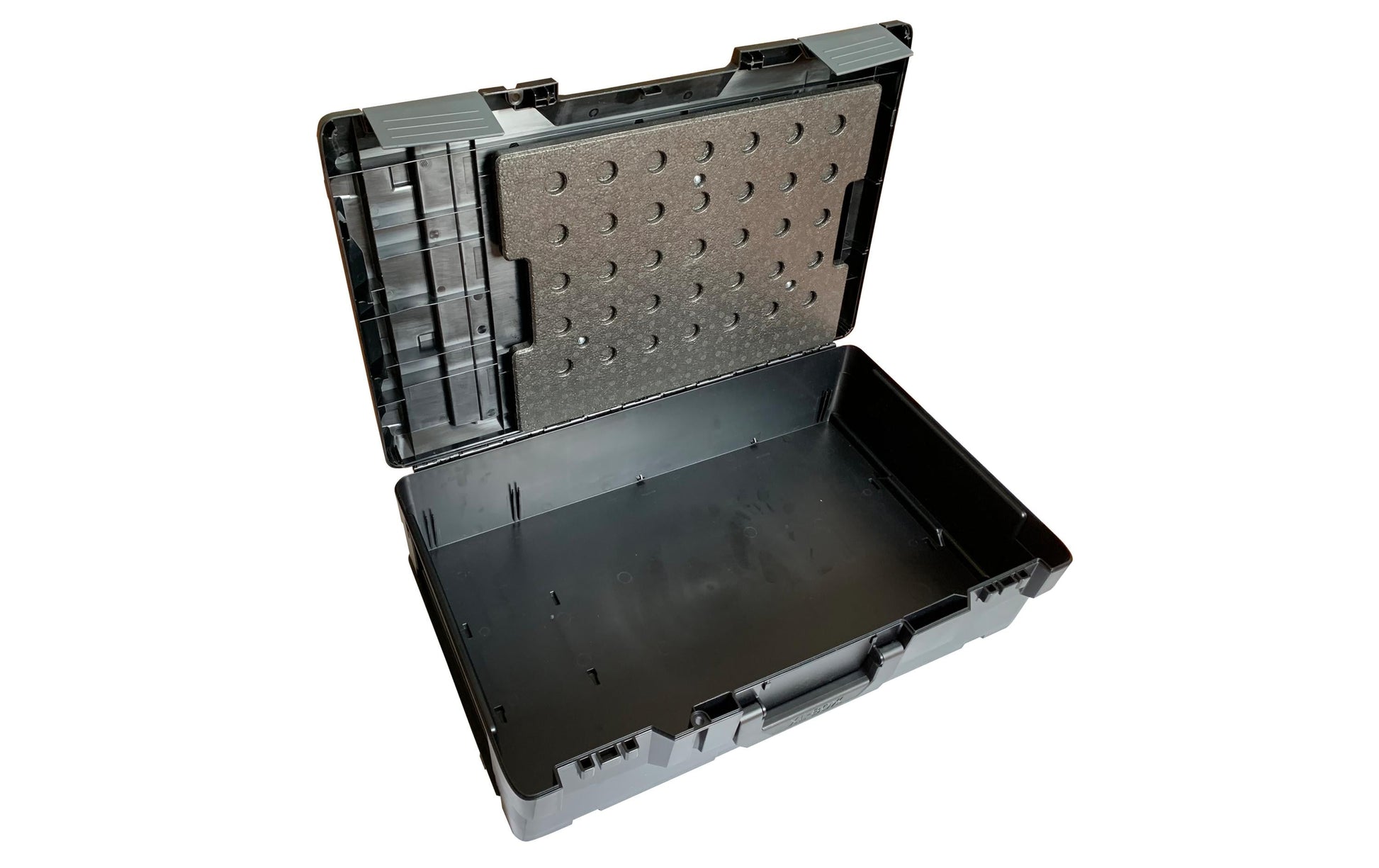 L-BOXX Deckeleinlage – EPP, schwarz, B 321,5 × H 17 × T 373,5 mm, für L-BOXX XL-Boxx