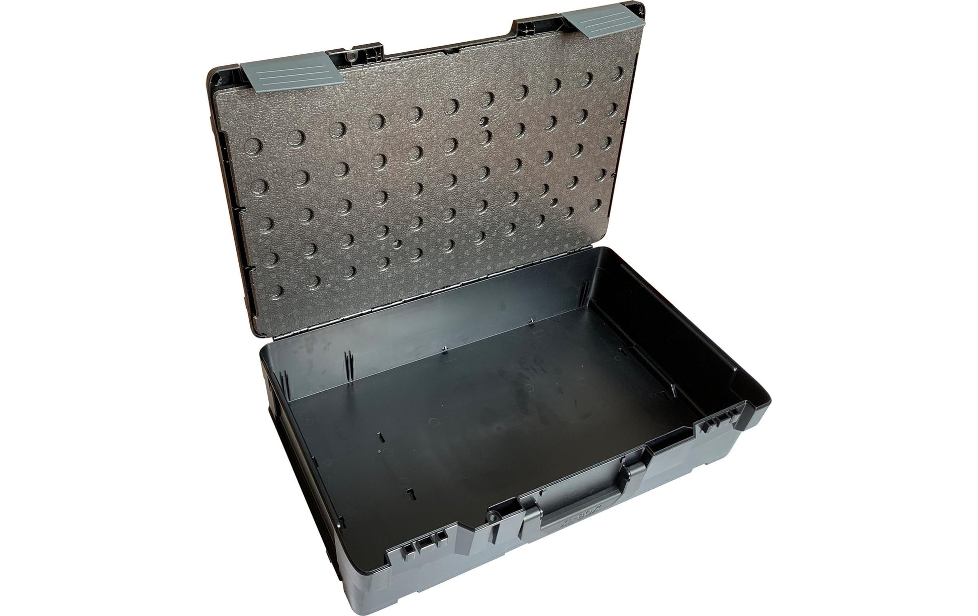 L-BOXX Deckeleinlage – schwarz, EPP, B 360,5 × H 17 × T 596 mm, für XL-BOXX
