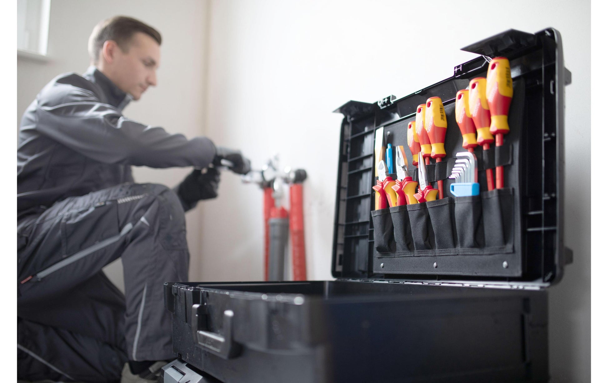 L-BOXX Werkzeugkarte – 1-teilig, schwarz, B 310 × H 45 × T 370 mm, für XL-BOXX