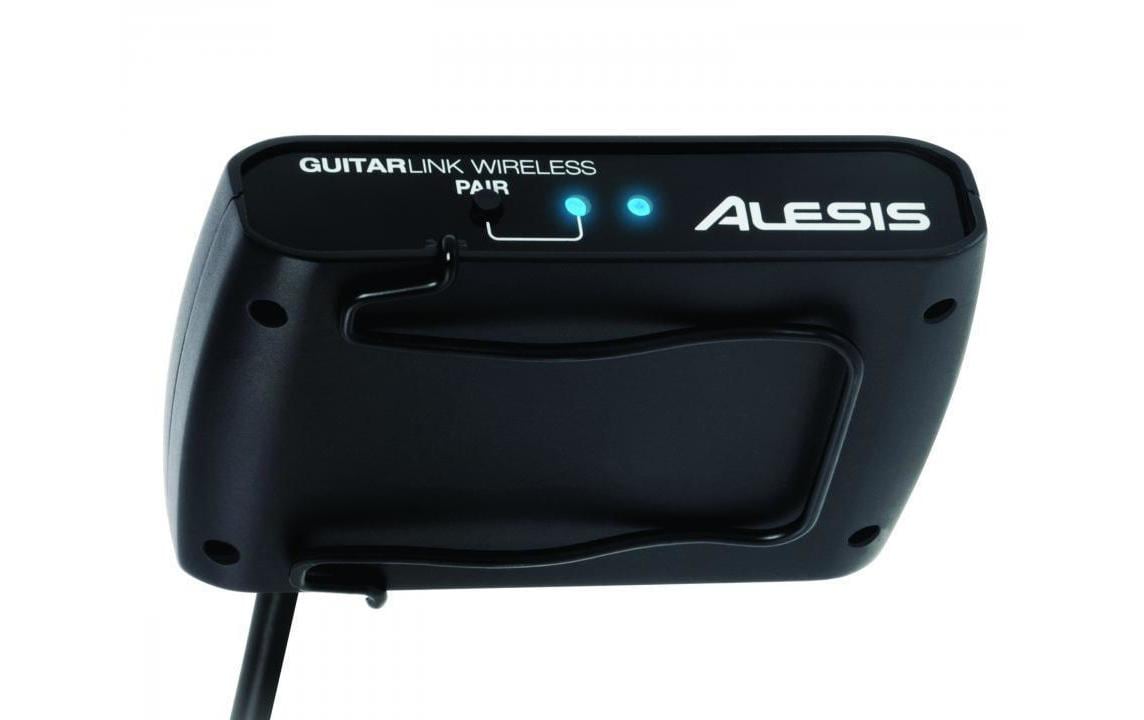 Alesis GuitarLink Wireless – Bluetooth Audio-Adapter (Tx/Rx) – Batterie-/Netzbetrieb – Schwarz