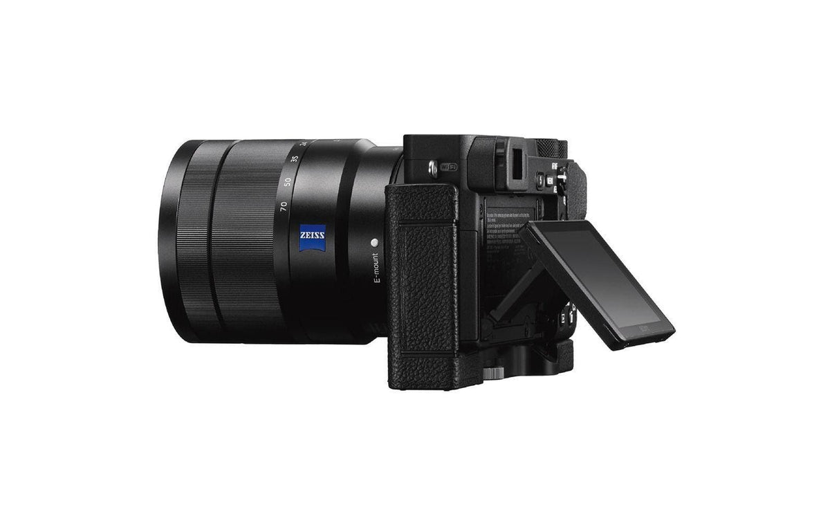 Sony LCSEBEB Kameratasche – Lederimitat – für Sony ILCE-6000, ILCE-6100, ILCE-6300 und andere – Schwarz
