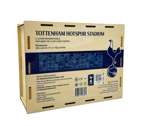 Iconic Puzzles Tottenham Hotspur FC – Stadion – Logikspiel, 1 Spieler, ab 10 Jahren