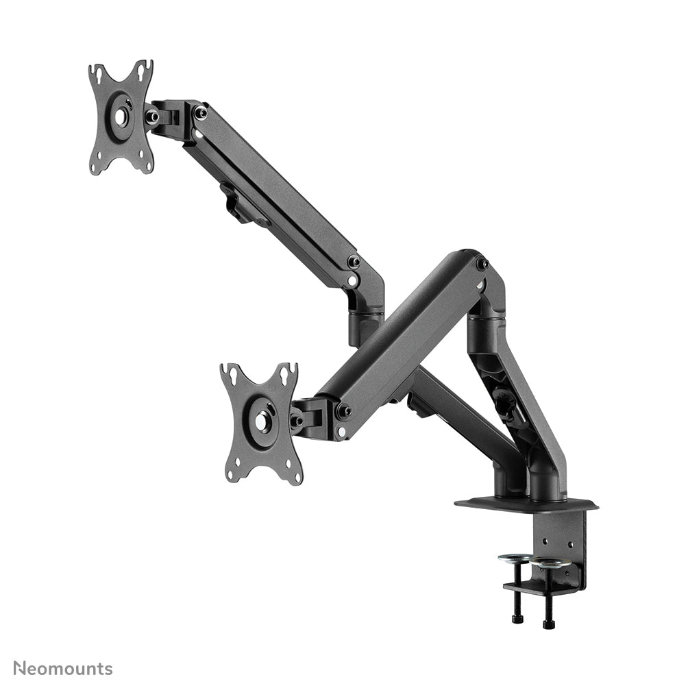 Neomounts Monitorarm, Tischklemme/Tischdurchführung, bis 27", VESA 100 × 100 mm, 7 kg, Neigen/Schwenken