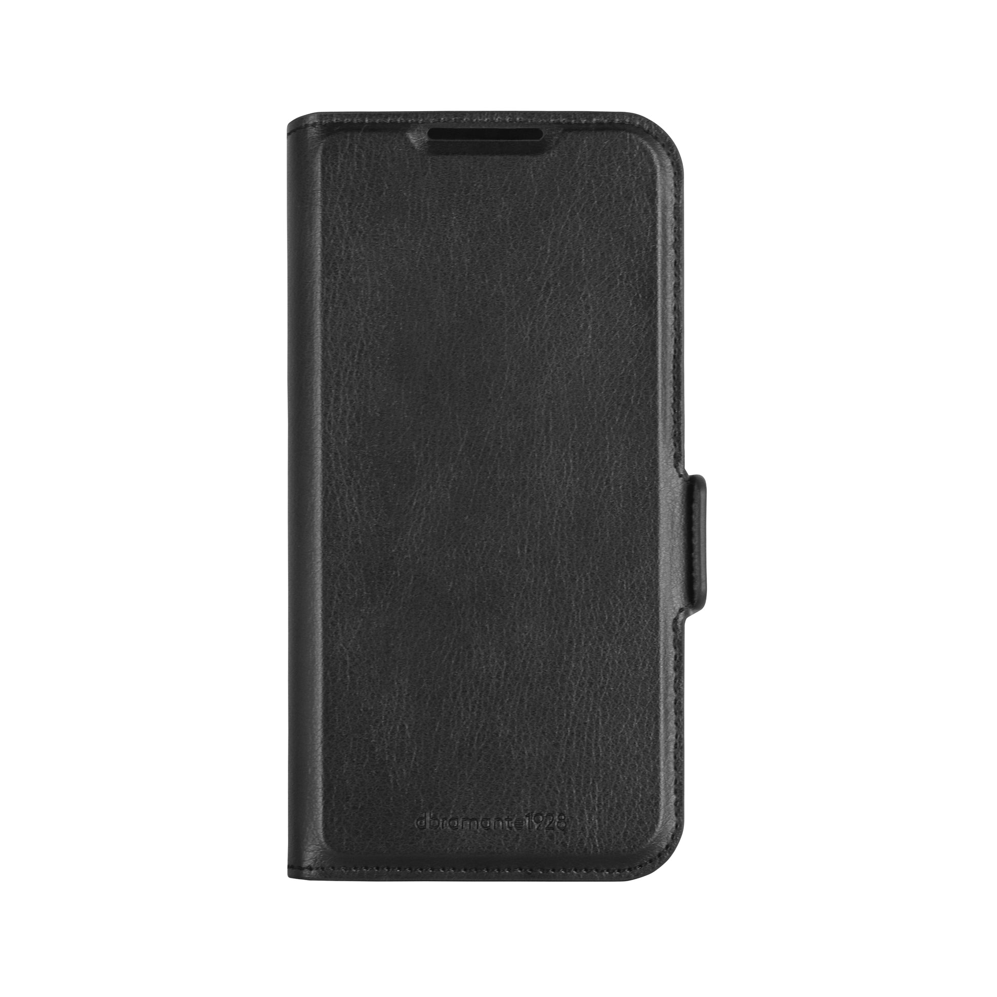 dbramante1928 Oslo Pro Folio – für Samsung Galaxy S25, mit Ständer, 3 Kartenfächer, PU, Schwarz