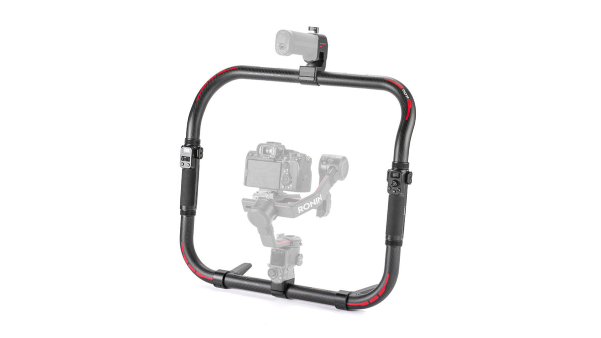 Tilta Advanced Ring Grip Handgriff – Karbonfaser, 609,6 × 330,2 × 101,6 mm, 2,09 kg – für DJI Ronin