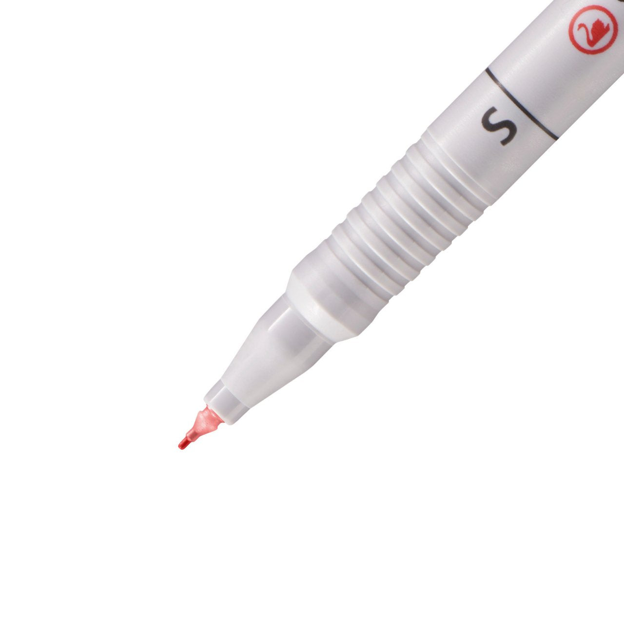 STABILO Non-Permanent-Marker OHPen – superfein 0,4 mm – rot – trocken abwischbar