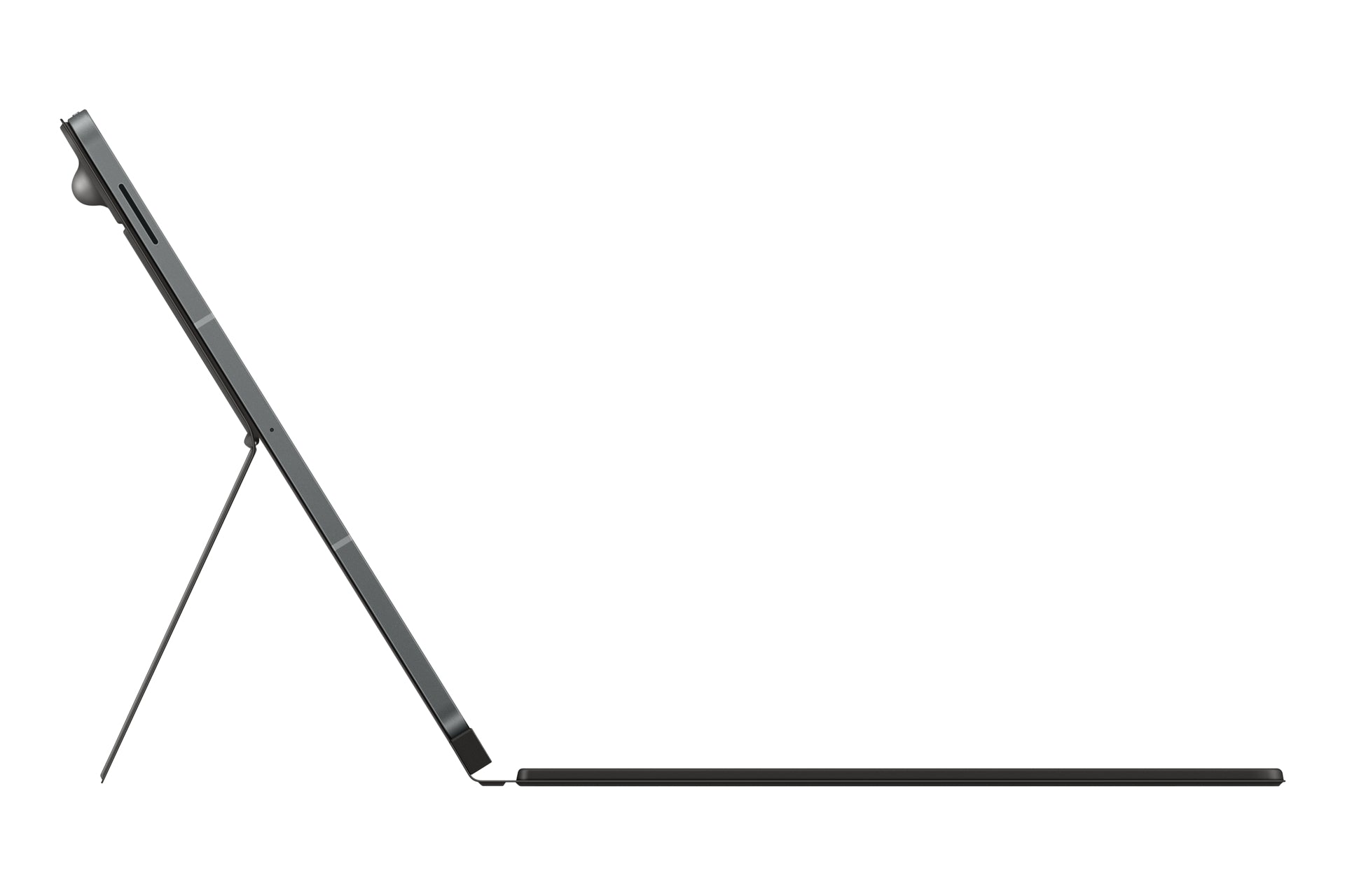 Samsung Tastatur-Case für Galaxy Tab S10 FE+ – Smart Connector, QWERTZ (CH), mit Trackpad – Schwarz