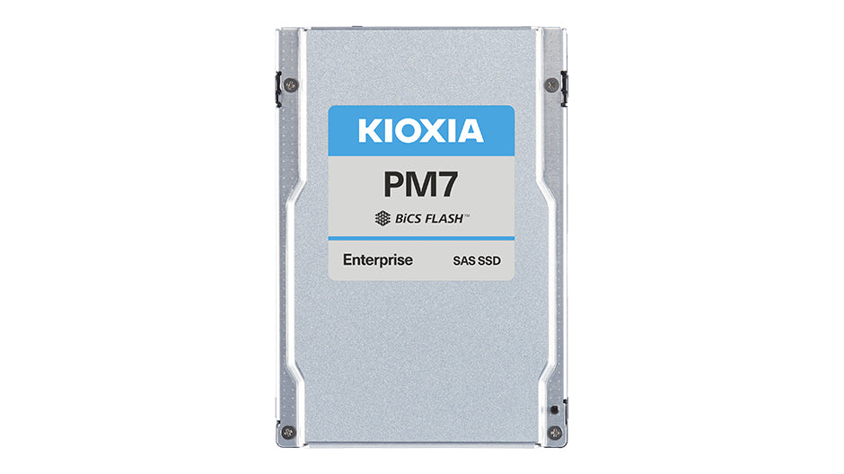 Kioxia X131 PM7-R – 30 TB 2.5" SAS SSD – 4150 MB/s lesen, 3200 MB/s schreiben