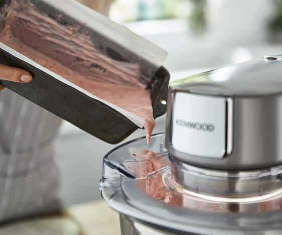 Kenwood Eisbereiter KAX71.000WH – 1 l, für Chef-Serien, z. B. Chef Major Premier, Chef Sense, Cooking Chef