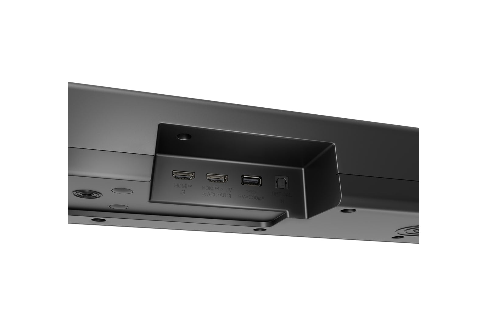 LG DS70TR – Soundbar – 5.1.1, Dolby Atmos/DTS:X, mit kabellosem Subwoofer, 500 W – Schwarz
