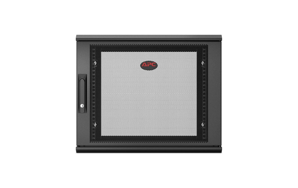 APC NetShelter WX AR109SH6 – Wandgehäuse – 19" Rack, 9U, Wandmontage, Schwarz