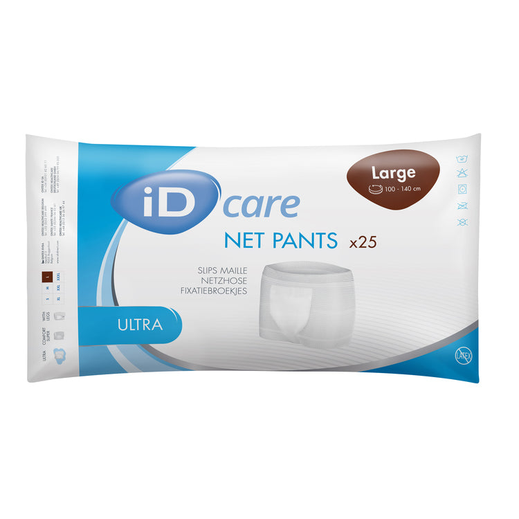 iD Fixierhose Ultra L – 25 Stk – braun