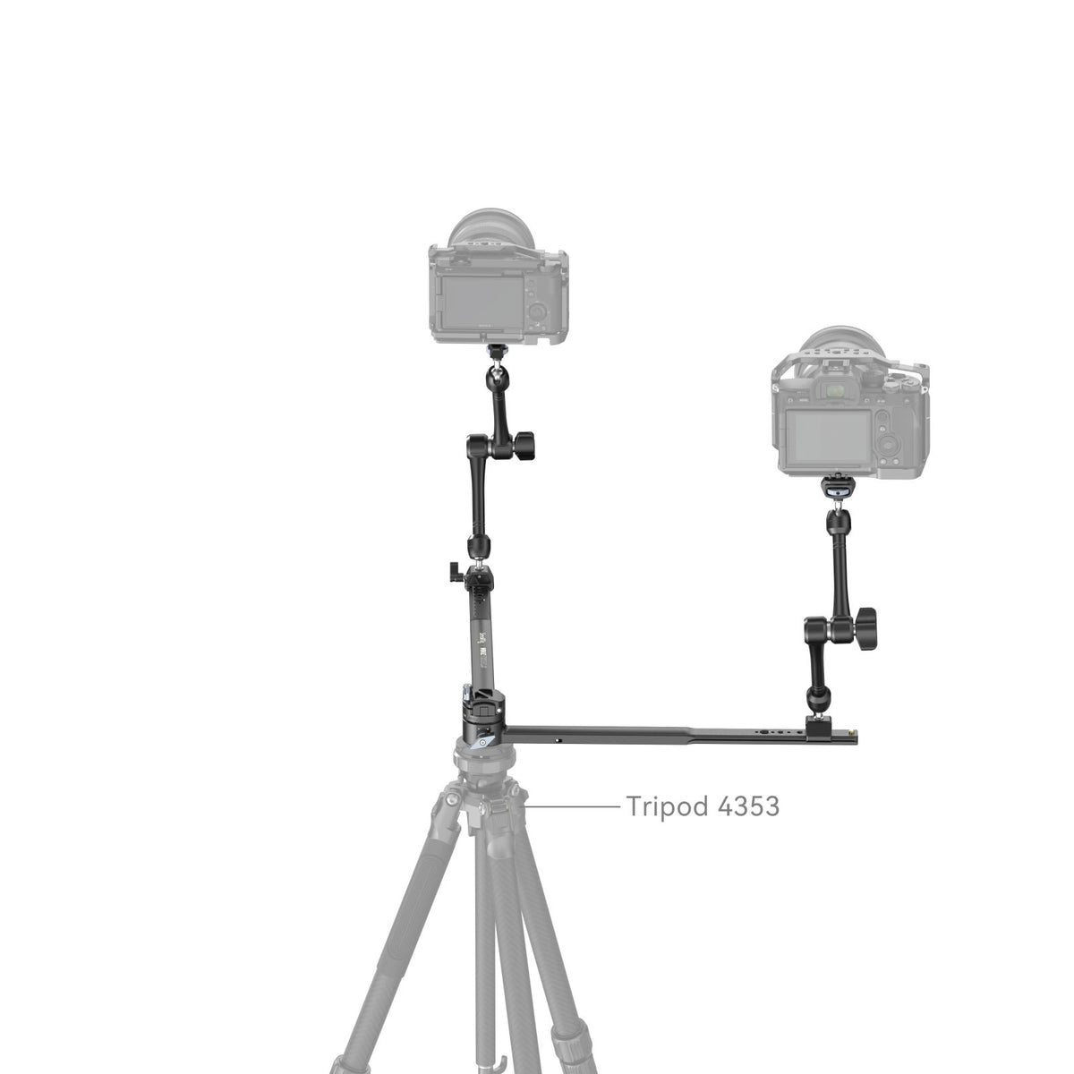 SmallRig Mikevisuals POV-Kit Kameragriff – 3 kg Traglast – für NATO-Schiene, NATO-Klammer, 1/4-20 und mehr