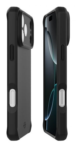 Mobilis SPECTRUM_R – Backcover – für Apple iPhone 17 Pro, Schwarz, bis 3 m Sturzsicherheit