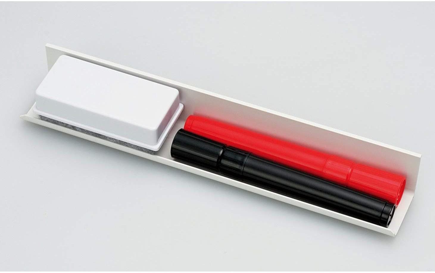 NT Cutter Whiteboard – 180 × 90 cm, Wandmontage, inkl. Stiftablage