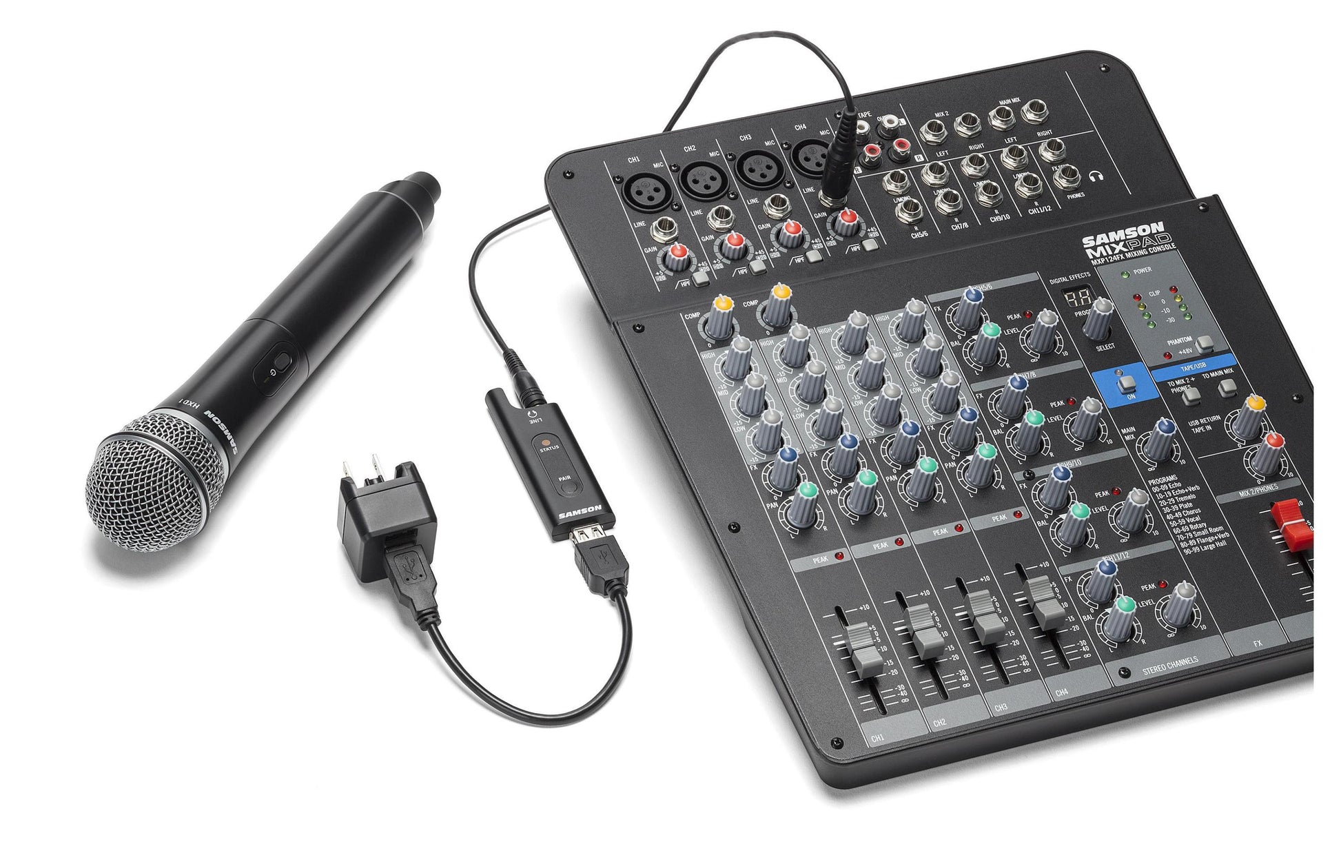 Samson XPD2 HH – Bühnenmikrofon – Kabellos (2,4 GHz), Niere, 20–16'000 Hz