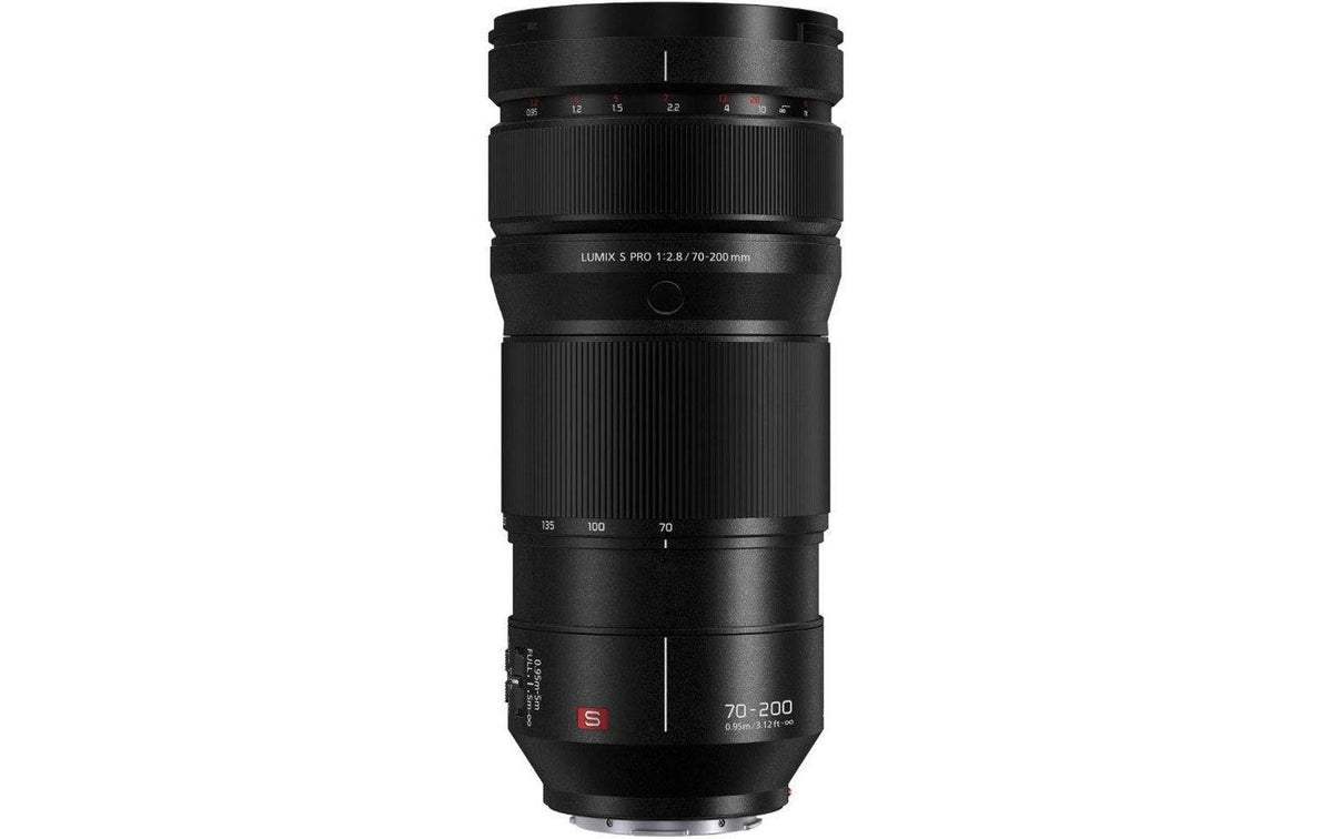 Panasonic Lumix S 70–200 mm f/2.8 L-Mount Telezoom-Objektiv – Bildstabilisator, 82 mm Filter – für Lumix