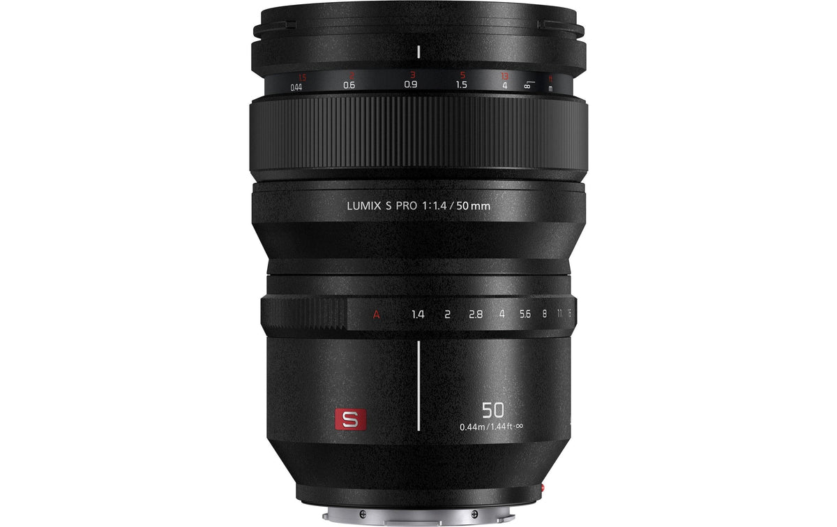 Panasonic LUMIX S PRO 50mm Objektiv (L-Mount) – 50 mm f/1.4 – für Panasonic