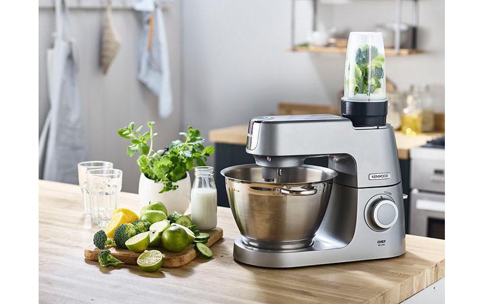 Kenwood Lebensmittelmühle KAH740PL – 600 ml, für Chef, Tritan, Grau