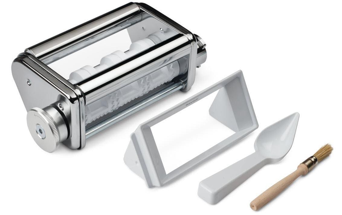 Kenwood Ravioliaufsatz KAX93.A0ME – 22,6 × 11,3 × 9,3 cm, für Chef, kMix, Metall, Silber