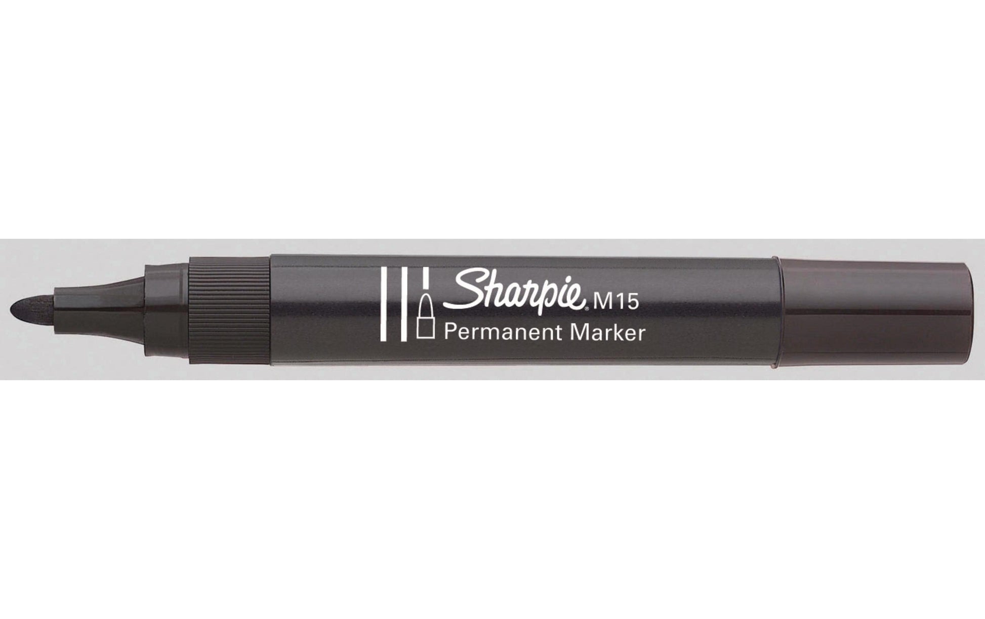 Sharpie M15 Permanentmarker – Rundspitze 2 mm – Schwarz