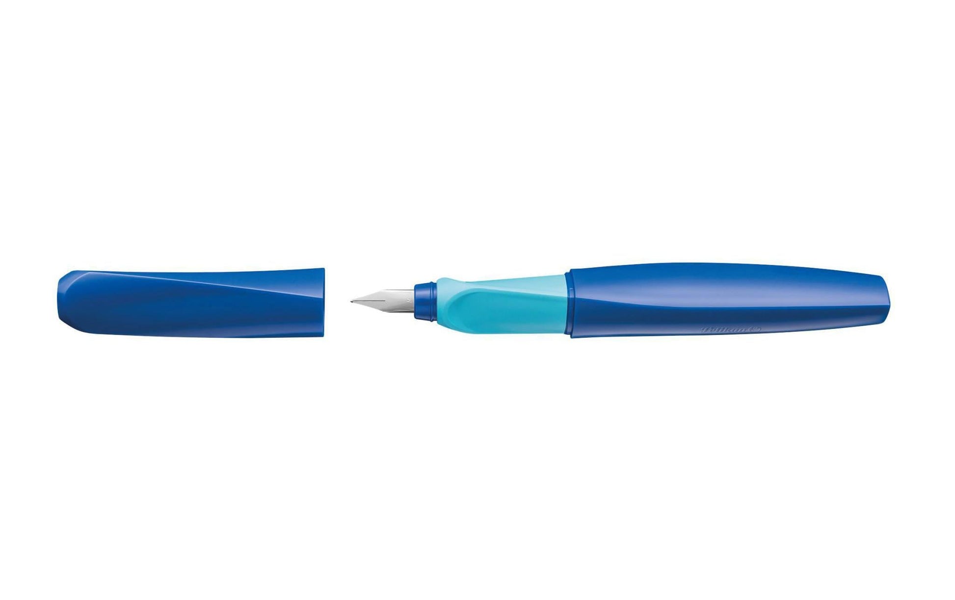 Pelikan Twist Deep Blue – Federspitze M – für Rechts- & Linkshänder – Dunkelblau, Blau – Patronen