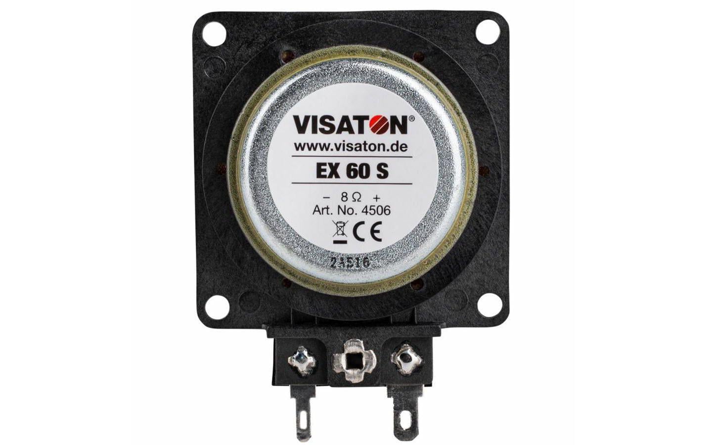 Visaton Exciter EX 60 S – Körperschallwandler – 1-Weg, 1,3", 8 Ohm, 25 W