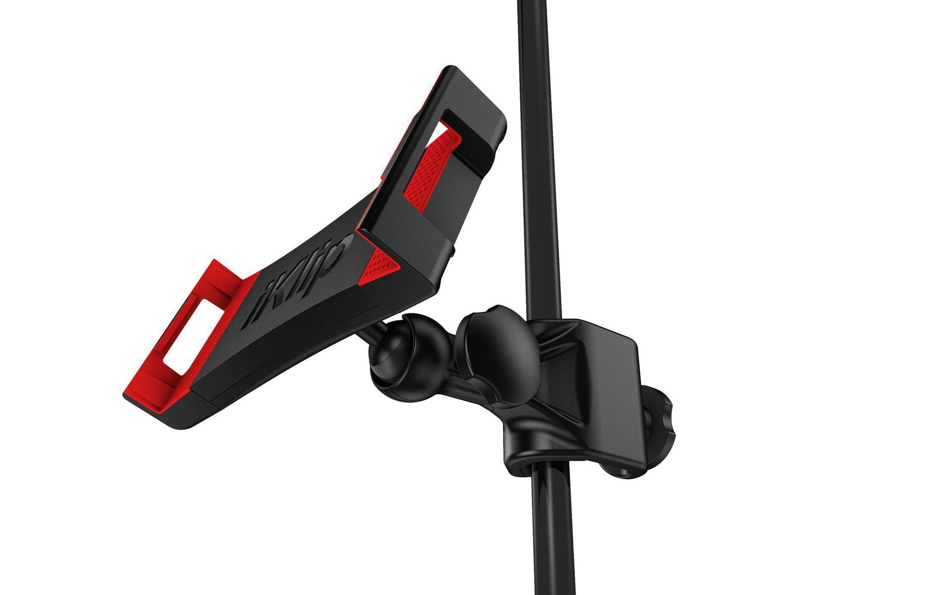 IK Multimedia Tablet-Arm (Tischklemme) für iPad (mini, Air, Pro) – bis 12,9", neigbar – Schwarz