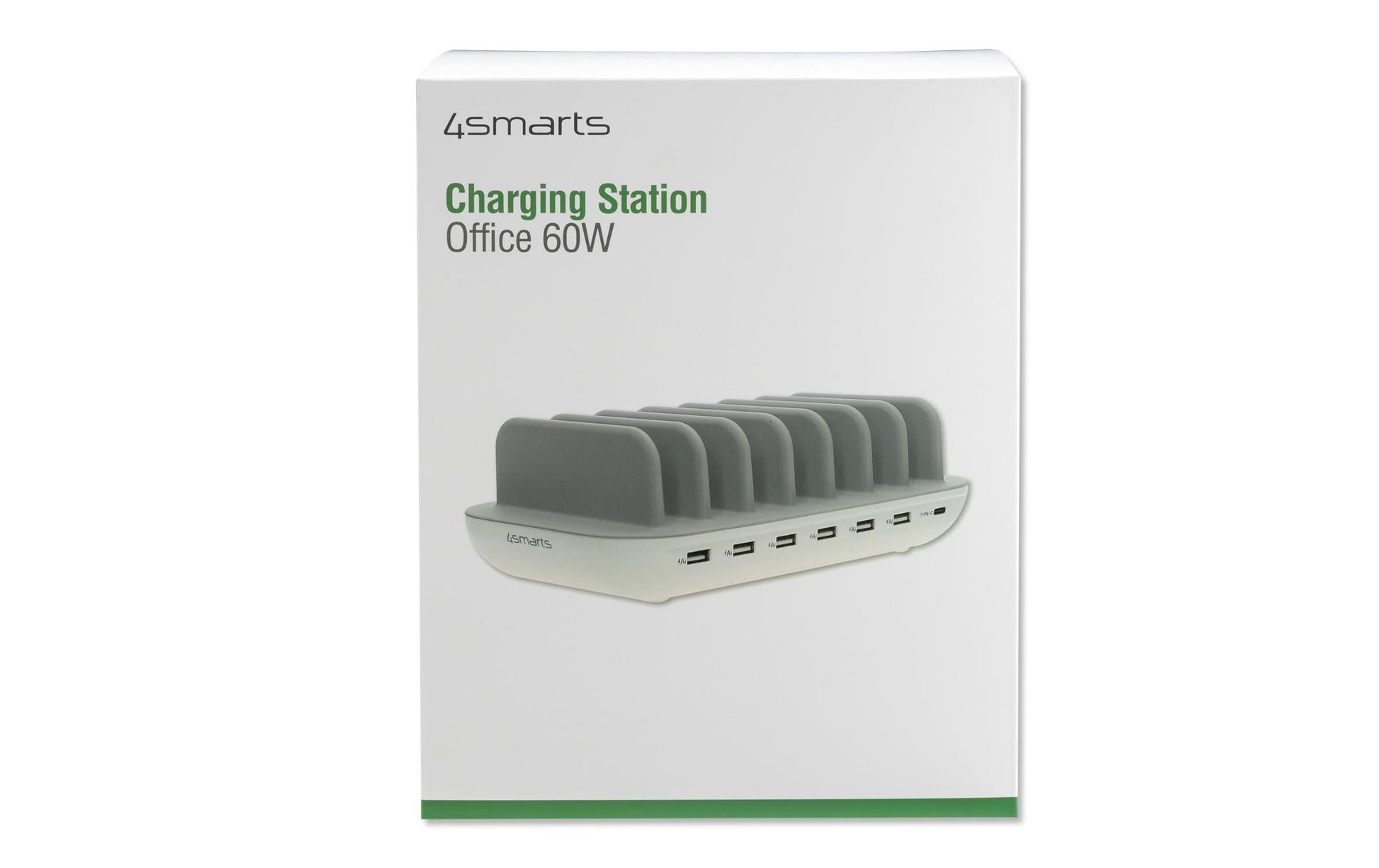 4smarts Ladestation Office – 60 W, 7 Ausgänge – für diverse Geräte