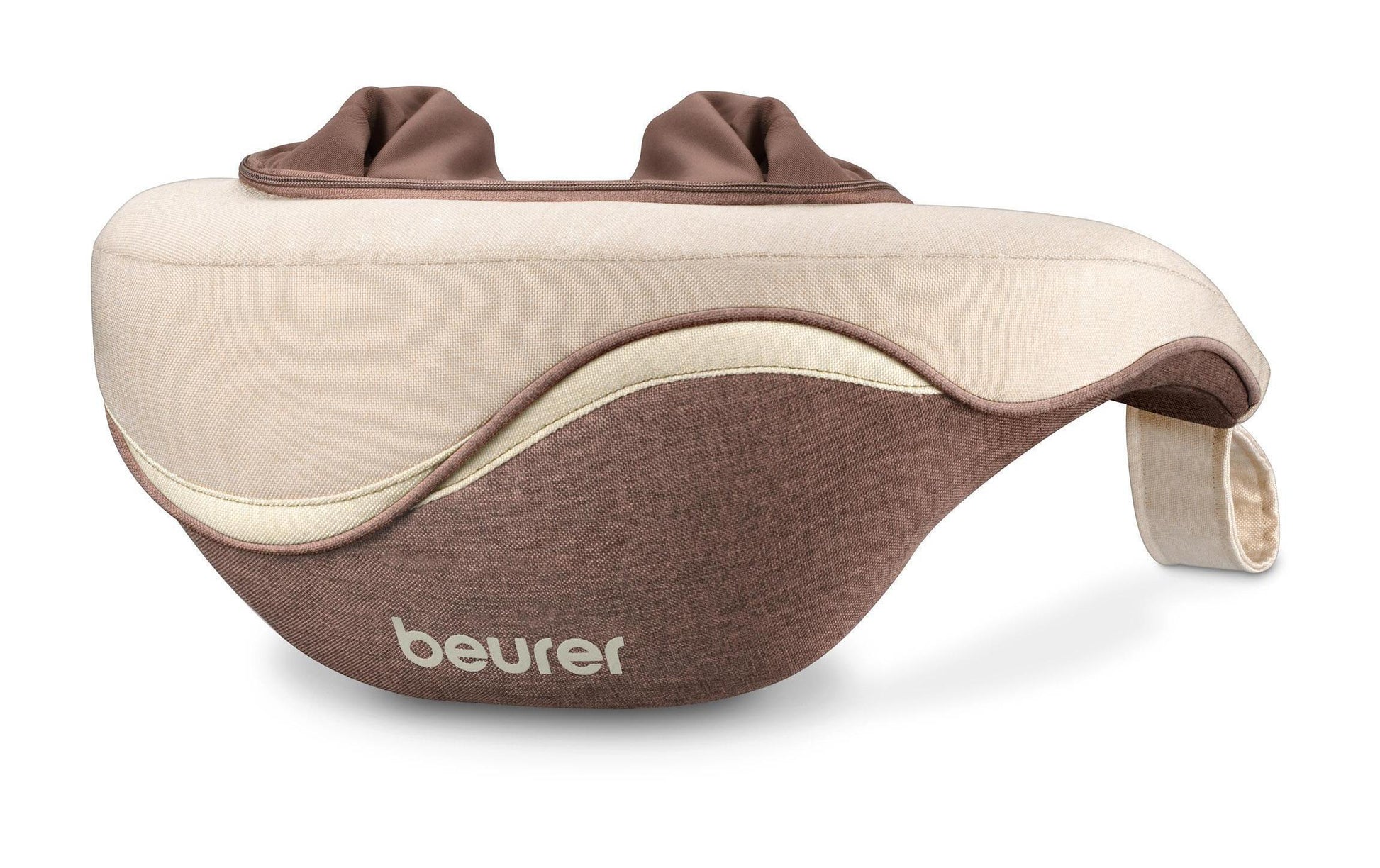 Beurer Massagekissen – Braun, Knetmassage, mit Wärmefunktion, für Nacken