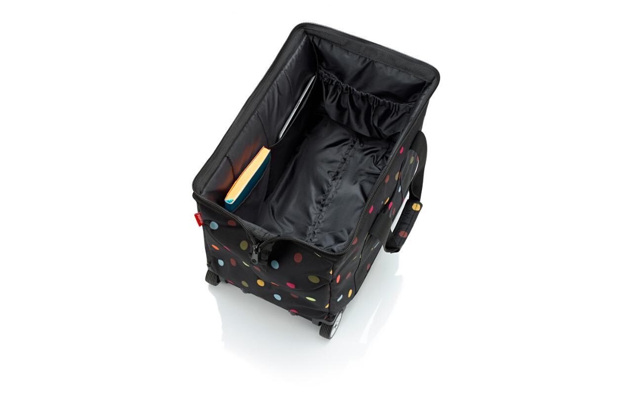 Reisenthel Allrounder Trolley – Reisetasche, 30 l, 2 Rollen, Polyester, Punktmuster Motiv, Mehrfarbig