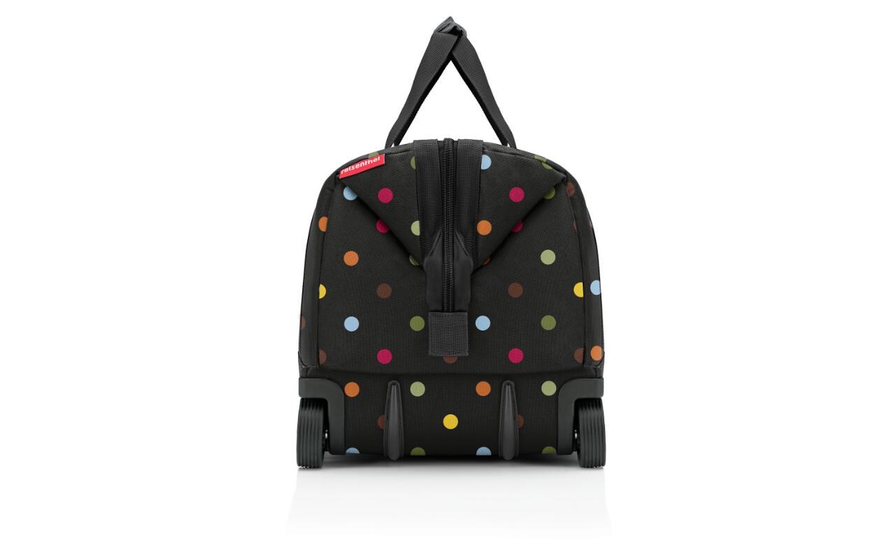 Reisenthel Allrounder Trolley – Reisetasche, 30 l, 2 Rollen, Polyester, Punktmuster Motiv, Mehrfarbig